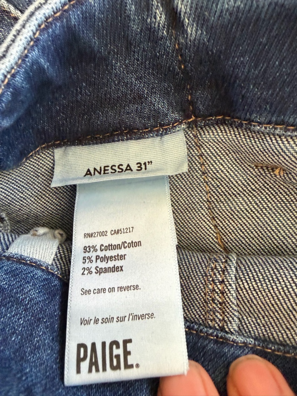 PAIGE Anessa Wide Leg Jeans - Picture 7 of 8